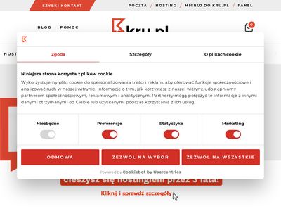 Kru.pl usługi hostingowe, domeny