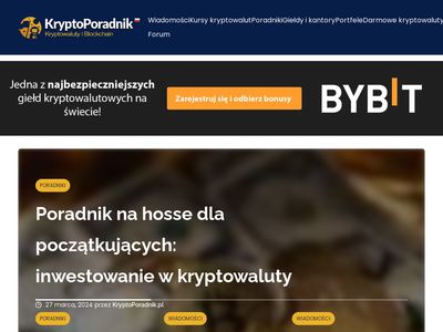 KryptoPoradnik.pl - rzetelny portal o kryptowalutach