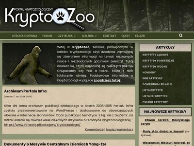 KryptoZoo - Portal Kryptozoologiczny