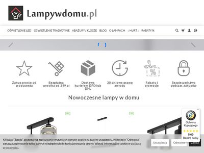 Lampywdomu.pl nowoczesne oświetlenie