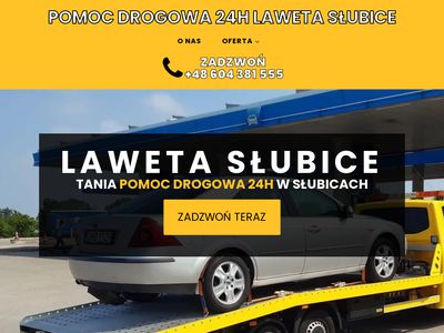 Www.laweta-slubice.com.pl Pomoc drogowa 24h