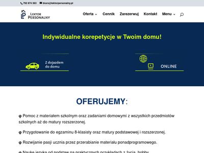Korepetycje - lektorpersonalny.pl