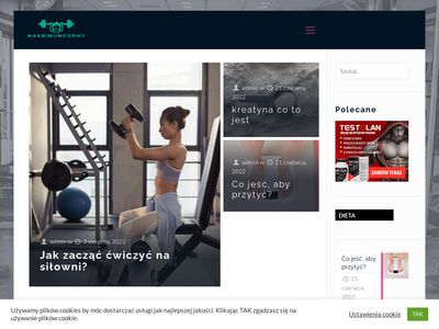 Blog fitness - maksimumformy.pl