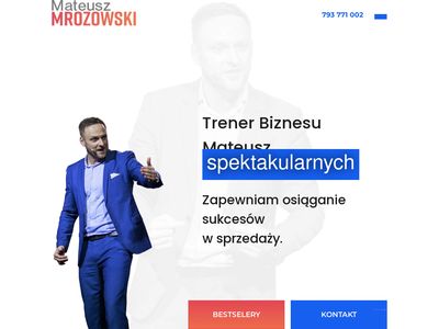 Szkolenia dla działu sprzedaży - mateuszmrozowski.pl