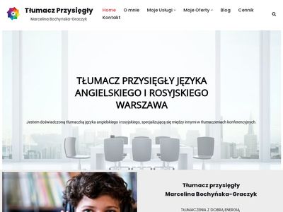 Tłumacz przysięgły języka angielskiego Warszawa - mbg-tlumaczprzysiegly.pl