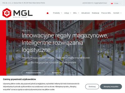 MGL Sp. z o.o. - producent techniki magazynowej