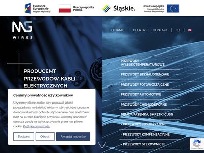 Przewody i kable elektryczne - producent mgwires.pl