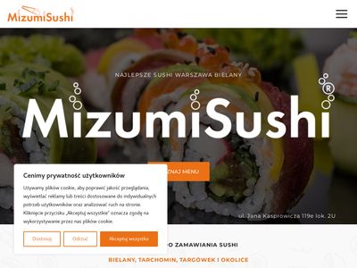 Sushi przygotowane przez ekspertów - mizumisushi.pl