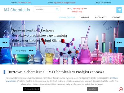 Paracetamol w proszku mjchemicals.pl