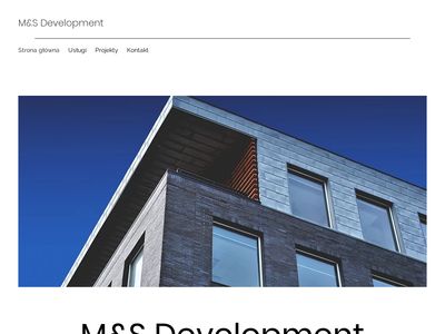 M&S Development – funkcjonalne domy