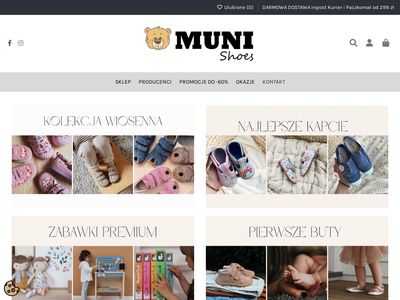 Dobre buty dla dzieci - Munishoes
