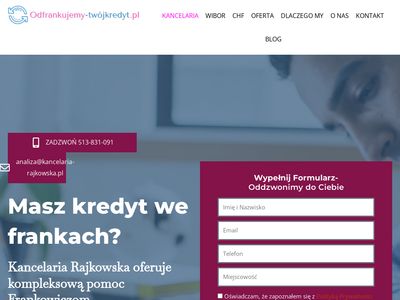 Kredyt we frankach kancelaria - odfrankujemy-twojkredyt.pl
