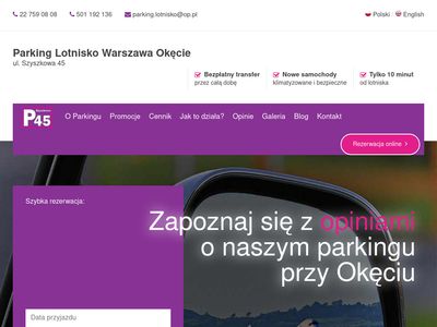Parking Okęcie - OdlotowyParking.pl