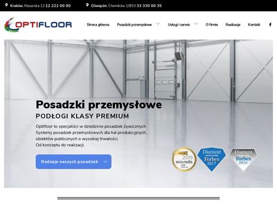 Posadzki przemysłowe premium - optifloor.pl
