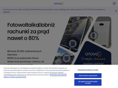 Fotowoltaika kalkulator - otovo.pl