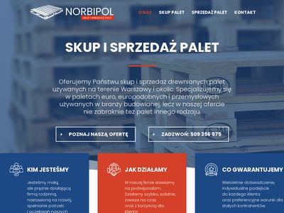 Sprzedaż palet Warszawa - Norbipol