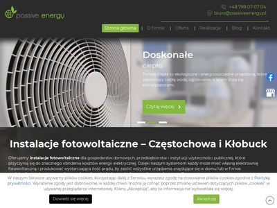 Ogniwa słoneczne Kłobuck passiveenergy.pl