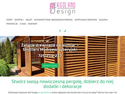 Zdaszenia materiałowe - pergoland.pl