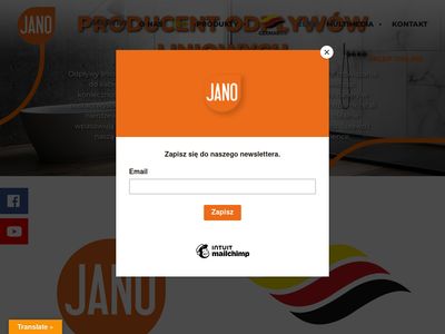Producent odwodnień liniowych | JANO