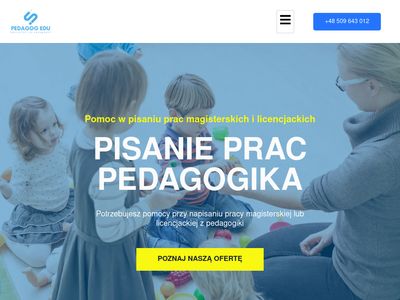 Pisanie prac z pedagogiki - pisaniepracpedagogika.pl