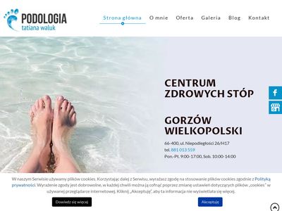 Leczenie nadpotliwości stóp Gorzów -podologgorzow.pl
