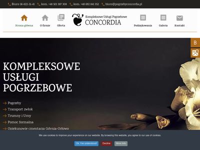 Firma pogrzebowa gdynia - pogrzebyconcordia.pl
