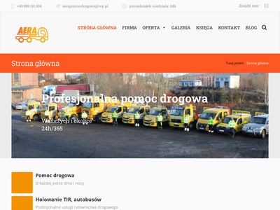 Pomoc Drogowa Usługi Transportowe AERA Ewa Misior