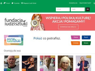 Kultura i sztuka w internecie - portalludzisztuki.pl