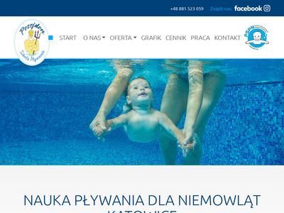 Pływanie niemowlaki Katowice - Posejdon