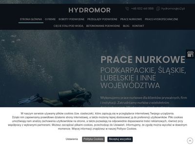 Cięcie stali pod wodą - pracenurkowehydromor.pl