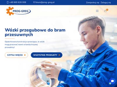 Wózki do bram przesuwnych - prog-greg.pl