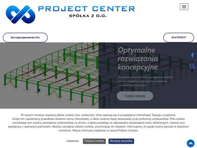 Projektowanie hal namiotowych - projectcenter.pl