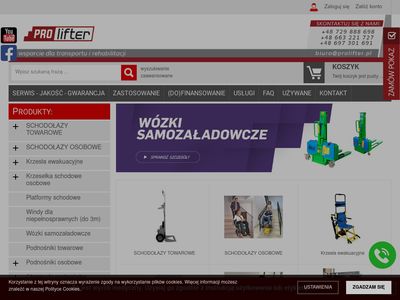 Sprzęt dla niepełnosprawnych - prolifter.pl