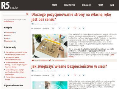 Sklepy internetowe blog - r5blog.pl