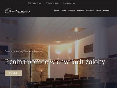 Dom pogrzebowy Białystok - Raszczuk Usługi Pogrzebowe
