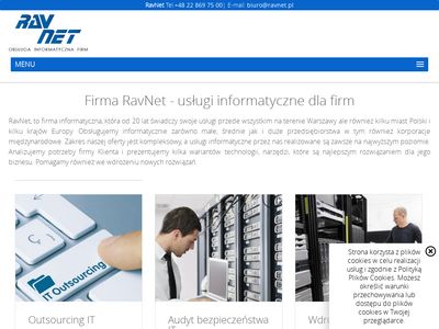 RavNet - usługi informatyczne, outsourcing IT, helpdesk, opieka - Warszawa