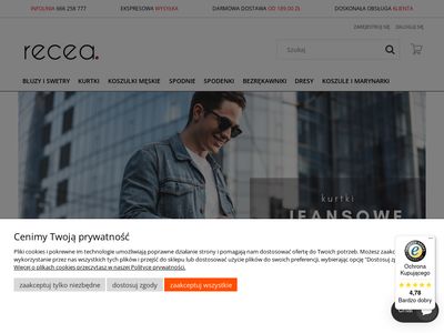 Recea.pl - sklep z odzieżą męską
