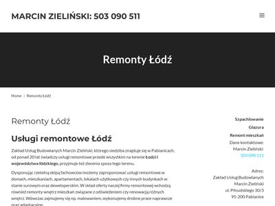 Remonty-styl.pl - remonty i wykończenia Łódź