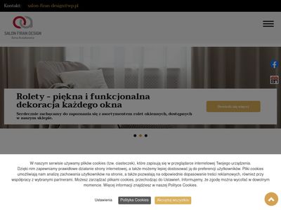 Sklep z firanami Szczecin - salon-firan-design.pl