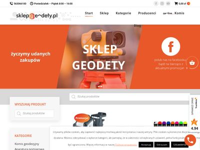 Sklep geodety - SklepGeodety.pl