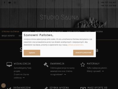 Sauny na zamówienie - Studio Sauna