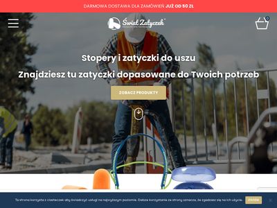 Stopery do pływania, pracy, spania i samolotu - swiatzatyczek.pl