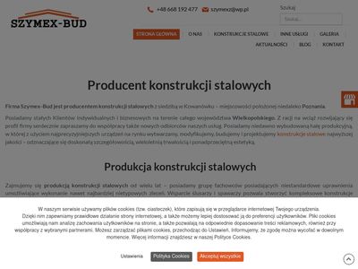 Konstrukcje stalowe szymexkonstrukcje.pl
