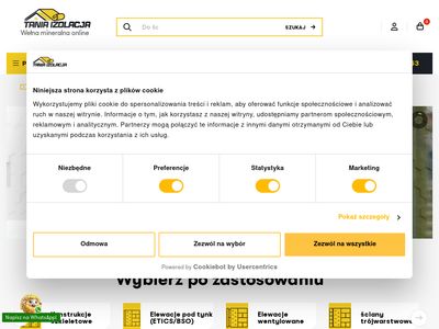 Hurtownia wełny mineralnej online - taniaizolacja.pl