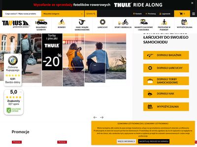 Bezpieczne przewożenie rowerów - bagażniki rowerowe Taurus