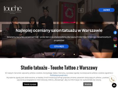 Tatuaż czarno biały warszawa - touchetattoo.pl