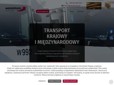 Przewóz towarów adr warentrans.pl