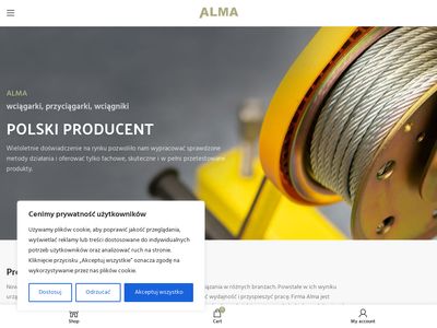 Alma - producent wciągarek i przyciągarek