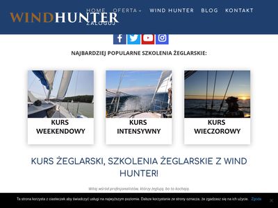 Wind Hunter kurs żeglarski a potem patent żeglarski