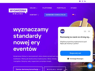 Wydarzeniaonline.pl - zorganizujemy Twój event w Internecie
